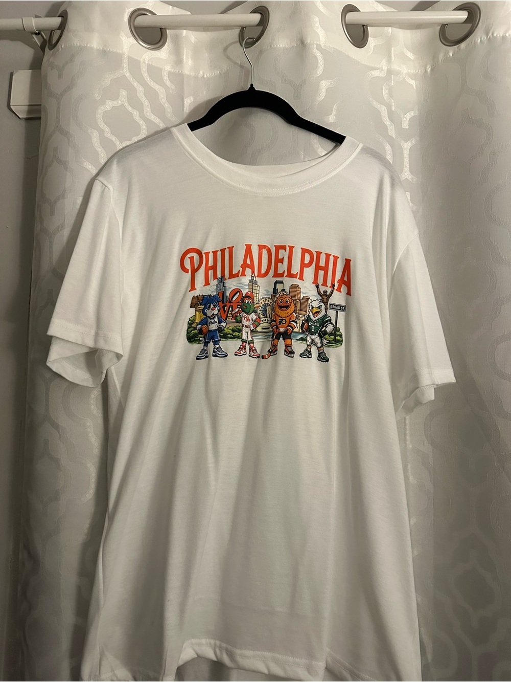 Philadelphia Graphic Short Sleeve Tee - White